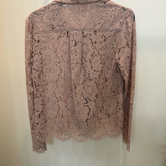 NWT Generation Love Erika Lace Blouse. French Beige. Size XS. - Picture 2 of 4
